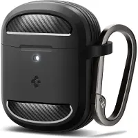 Spigen Pixel Buds Pro 2 Case, Thermoplastische Polyurethane (TPU), 45 g, Schwarz
