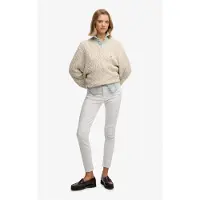 Superdry Oversized Cable Pullover Mit V-ausschnitt
