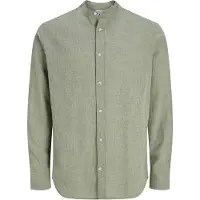 Jack & Jones Esummer Linen Blend Band Langarmhemd