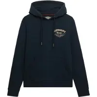 Superdry für Herren. M2014500A Lo-Fi Dockside navy Sweatshirt (XXL), Lässig, Baumwolle, Marine
