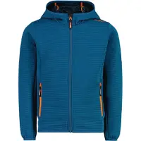 CMP Kinder Jacke Kid Jacket Fix Hood 34E7074-N903 116 - Petroleum - 116