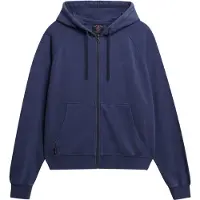Superdry für Damen. W2012473A Essential Logo Sweatshirt navy (M), Lässig, Baumwolle, Marine