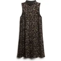Superdry Sequin A Line Kurzes ärmelloses Kleid