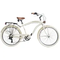 Via Veneto Bici Cruiser „Sun on the Beach“ Herren 26” 6V Beige