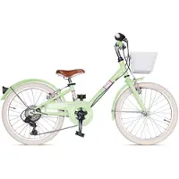 Via Veneto Unisex-Kinderfahrrad Giulietta Lady 20" 6V, Größe 27, grün, Giulietta