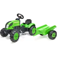 Falk - Country Farmer Wandertraktor mit Abstellgleis grün