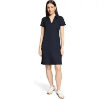 Betty Barclay Sommerkleid "Sommerkleid kurzarm", Damen, Gr. 44, EURO, blau (dunkelblau), Obermaterial: 99% Polyester PES. 1% Elasthan EL., Kleider Sommerkleid