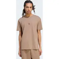 Adidas T-Shirt SPORTSWEAR "M AK SL TEE", Herren, Gr. M, braun (khaki six), Obermaterial: 100% Baumwolle, normal, Rundhals, Shirts T-Shirt, mit Rundhalsausschnitt, sportlich, schwere Premium-Qualität