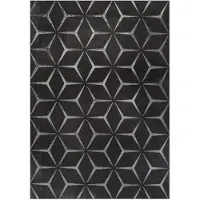Kayoom Teppich "Calma 225", beige, B:80cm H:10mm L:150cm, Polyester, Teppiche, Teppich, Kurzflor, 3-D Optik, Wohnzimmer
