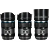 Sirui Optical Sniper Kit 23mm, 33mm & 56mm f/1.2 Carbon Schwarz Sony E-Mount