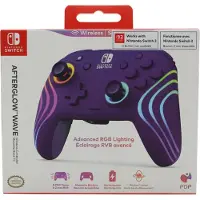 PDP Afterglow Wave, Gamepad, Nintendo Switch, Nintendo Switch OLED, D-Pad, Home button, Analog / Digital, Mehrfarbig, Kabellos