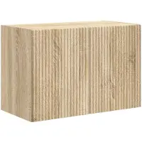 Syfax TV-Wandschrank Sonoma-Eiche 59,5 x 31 x 40 cm Holzwerkstoff