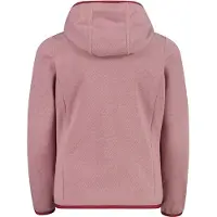 CMP - Girl's Jacket Fix Hood Jacquard Knitted - Fleecejacke Gr 176 rosa