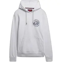 Superdry für Herren. M2014500A Weißer Lo-Fi Dockside Kapuzenpullover (XXL), Lässig, Baumwolle