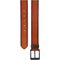 Tom Tailor Ledergürtel "TTTHOMAS", Herren, Gr. 90, braun (hellbraun), Rindsleder, Gürtel Ledergürtel, 4 cm breiter Herrengürtel, Casual und Jeans Look, bis Gr. 120