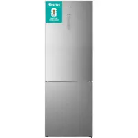 Hisense RB645N4BID, 495 l, NoFrost-Funktion (Kühleinheit), 38 dB, D, Edelstahl