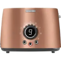 Sencor STS 6056GD, 2 Scheibe(n), Gold, Tasten, Drehregler, LCD, 1000 W, 220 - 240 V