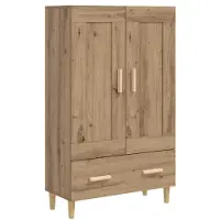 Syfax Highboard Artisan-Eiche 70 x 31 x 115 cm Holzwerkstoff