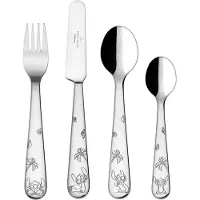 Villeroy & Boch Kinderbesteck "Kinderbesteck-Set Disney Stitch bunt", bunt, 1, Essbesteck-Sets, Kinderbesteck, Spülmaschinenfest, Mikrowellensicher