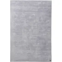 Tom Tailor Teppich HOME "Shine uni" Gr. 6, grau (hellgrau), B:190cm H:8mm L:290cm, Viskose, Teppiche, Teppich, Handwebteppich, 100% Viskose, handgewebt, mit elegantem Schimmer