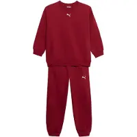 Puma Trainingsanzug "LOUNGEWEAR OVERSIZED SWEAT SUIT FL G" 2 mit elastischem Bund, mit gerippten Bündchen, mit Seitentaschen