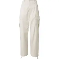 G-Star Cargohose "Loose Cargo Wmn", Damen, Gr. 29, N-Gr, beige (weißbait), Web, Obermaterial: 97% Baumwolle, 3% Elasthan, unifarben, straight fit lang, Hosen Cargohose, im Straight Fit