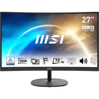 MSI Pro MP271CA, 68,6 cm (27"), 1920 x 1080 Pixel, Full HD, LED, 5 ms, Schwarz