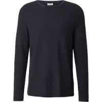 JOOP! Longsleeve JOOP JEANS "Phineus", Herren, Gr. XXL, schwarz (dunkelblau), Single Jersey, Obermaterial: 100% Baumwolle, unifarben, normal, Rundhals, Shirts Longsleeve, mit feiner Struktur