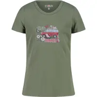 CMP Technisches T-Shirt mit Aufdruck Mädchen