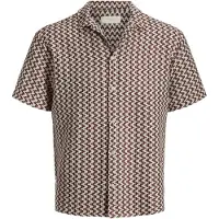 Jack & jones Montauk Crochet Kurzarmhemd