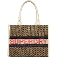 Superdry Unisex. W9110381A Luxuriöse braune Tragetasche (OSFA), Lässig, Jute