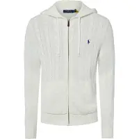 Ralph Lauren für Herren. 710B18057004 Baumwollpullover aus Achterstrick (XXL), Weiß, Lässig, Baumwolle
