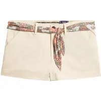 Superdry für Damen. W7110393A Vintage Chino Shorts Hot beige (L), Lässig, Baumwolle