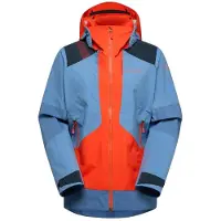 La Sportiva Supercouloir GTX Pro Jkt W, Style T03, Farbe 322644 Cherry Tomato/Moonlight, Größe L,