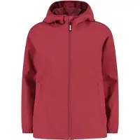 CMP - Girl's Jacket with Fix Hood - Regenjacke Gr 152 rot