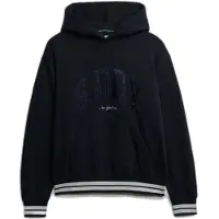 Superdry für Damen. W2012601A Country Club Varsity Sweatshirt navy (XXS), Lässig, Baumwolle, Marine