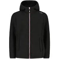 CMP KID G Fleece Jacket FIX Hood carbone mel. (U905) 104