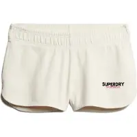 Superdry für Damen. W7110416A Sportswear Racer Shorts Off-White (M), Weiß, Lässig, Baumwolle