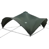 vidaXL Party-Zelt Armeegrün 600 x 600 x 400 cm Polyester und Stahl