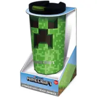 Stor Edelstahl Minecraft Thermoskanne 425ml