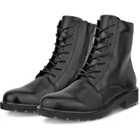 Ecco Metro Vienna Schnürstiefel Schwarz 37