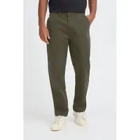Blend Chinohose "BHNATAN WIDE LEG CHINO" mit Baumwollmischung, Relaxed Fit, knöchellang