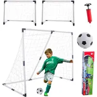 Pricenet Fußballtor für Kinder 2in1 185x120x70cm