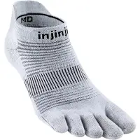 Injinji - Run Original Weight No Show - Laufsocken Gr 47,5+ grau