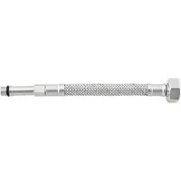 Tycner Geflochtener Wasserhahnschlauch 30cm 1/2''x10 Edelstahl Silber