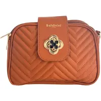 Baldinini Damenhandtasche Dunkelblau Veganes Kunstleder mit Reißverschluss und Schulterriemen Blu Navy uni 21x15x7 cm L24BAS1_SIENA_Blu/Navy_UNI
