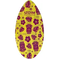 Storm Skim Wood Tiki 35´´ Skimboard Gelb 88.9 cm Gelb 88.9 cm