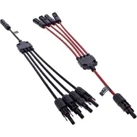 InLine 95040, Kabelsatz, Schwarz, Rot, 5,5 mm, 90 mm, 420 mm, 20 mm