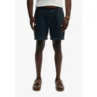 Superdry für Herren. M7110486A Premium Regular Regular kurze Chino Navy (28), Lässig, Baumwolle, Marine