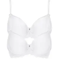 Viania T-Shirt-BH "2er Pack Spacer Bügel BH Leni", Damen, Gr. 75, Cup E, beige (champagner champagner), Stoff, Obermaterial: 46% Polyamid PA. 45% Polyester PES. 9% Elasthan EL., BHs T-Shirt-BH